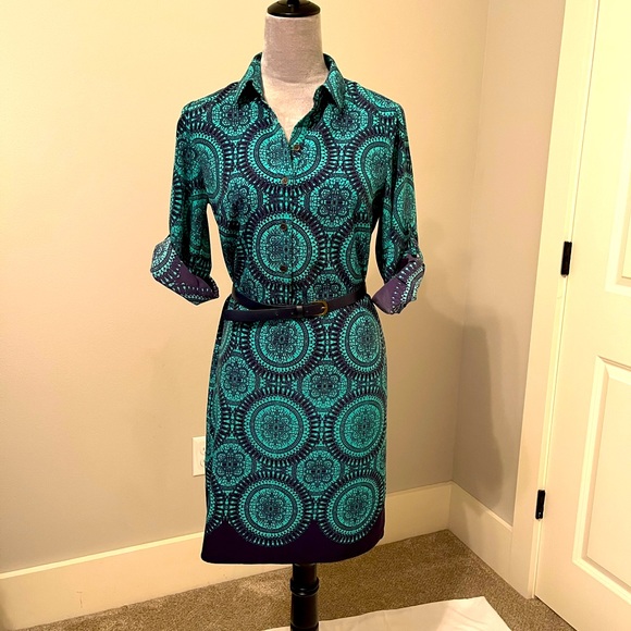 Nautical t-shirt dress - Picture 1 of 9